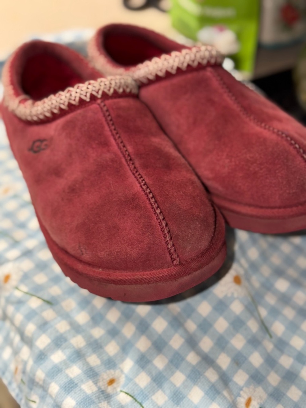 UGG Tasman Slippers-Red